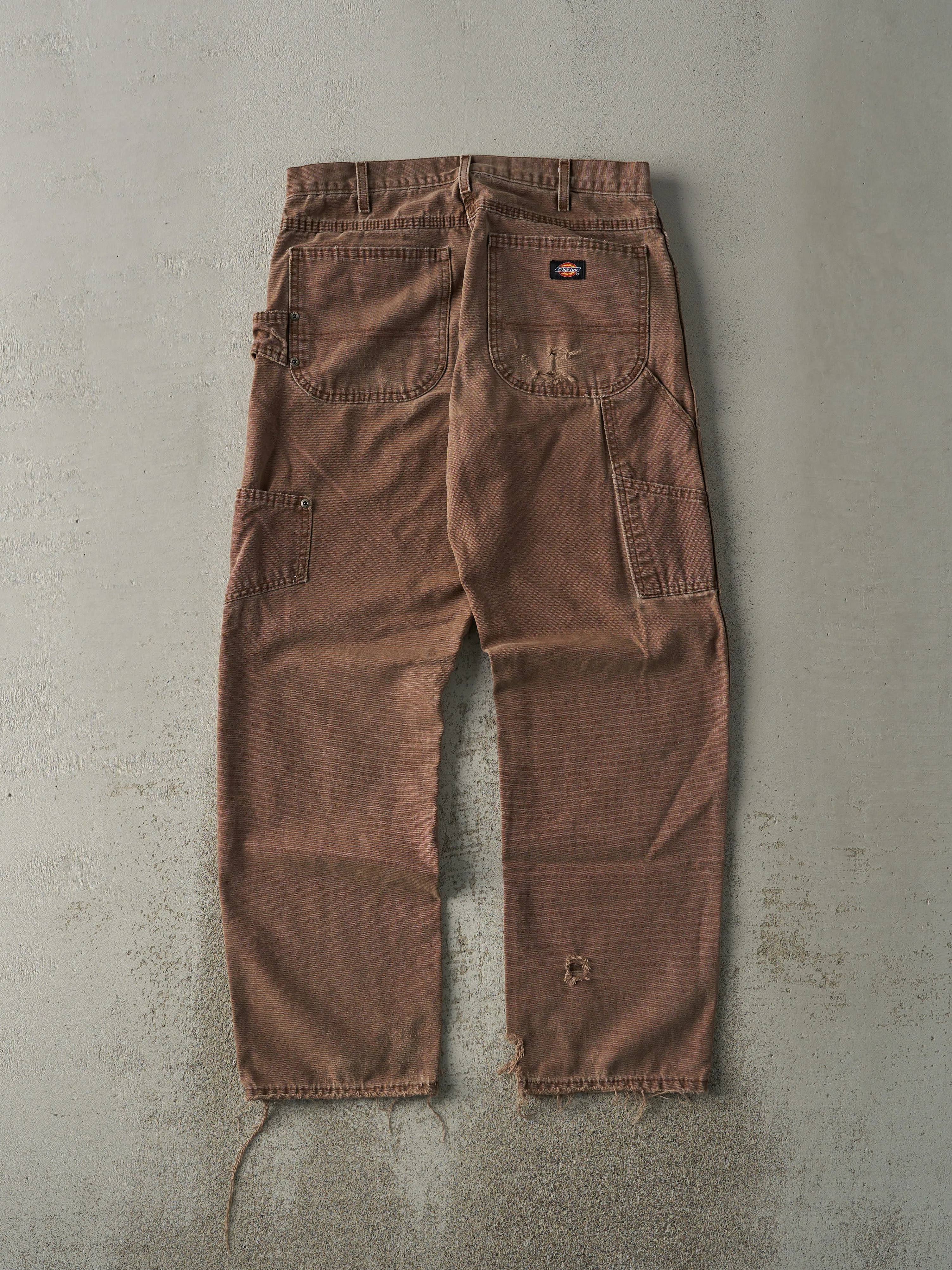 Vintage 90s Brown Dickies Carpenter Pants (32x31) sold by Rebalance Vintage product image thumbnail 3
