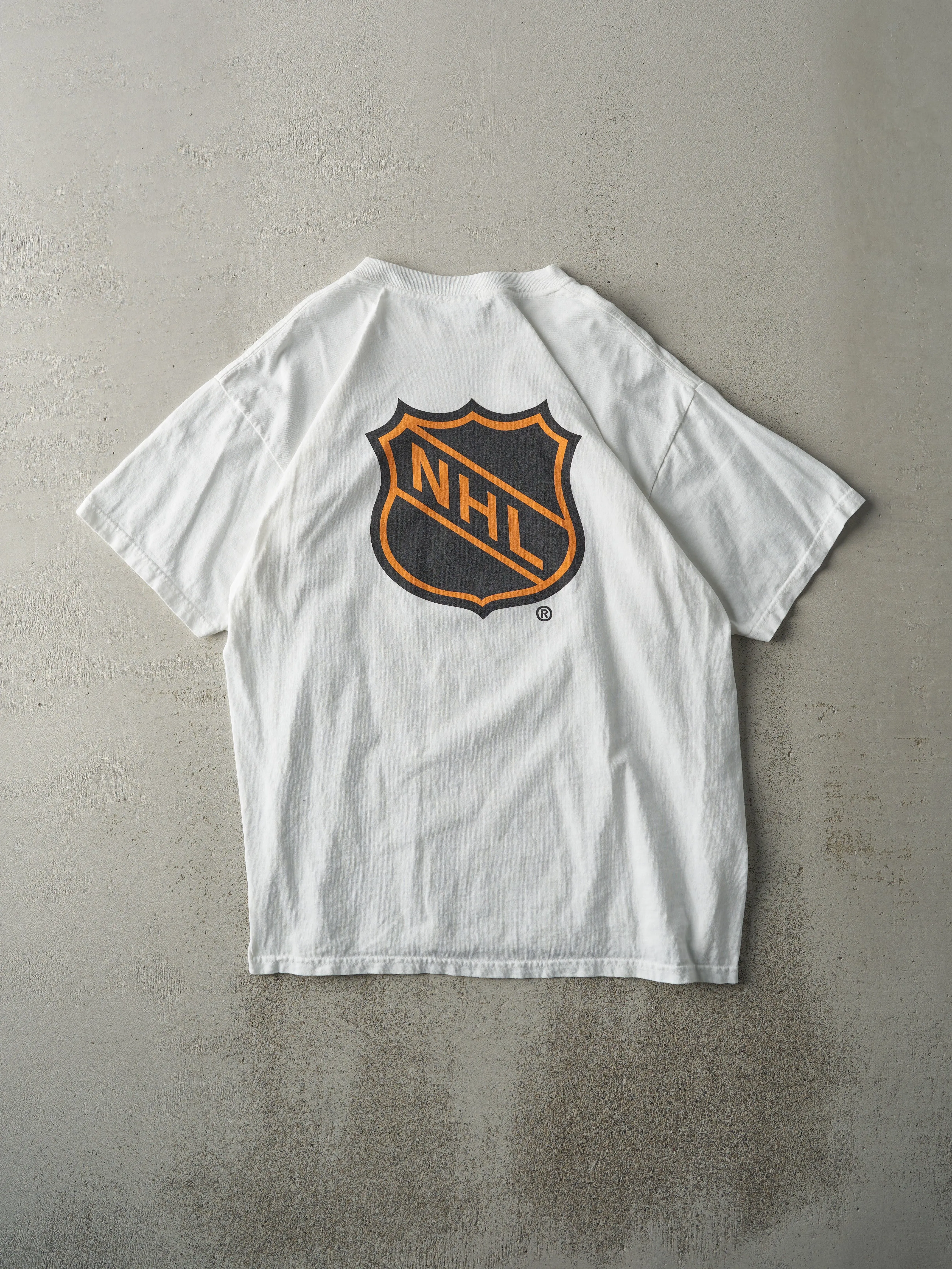 Vintage Y2K White Labatt Blue x NHL Logo Tee (M/L) sold by Rebalance Vintage product image thumbnail 2