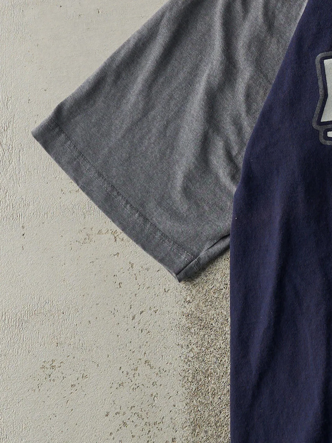 Vintage 01' Navy Blue New York Yankees Baseball Tee (M) sold by Rebalance Vintage product image thumbnail 4