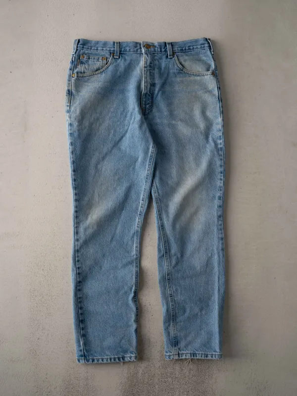 Vintage Y2K Washed Blue Carhartt Denim Jeans (36 x 30) sold by Rebalance Vintage