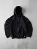 Vintage Black Russell Athletics Zip Up Hoodie (M) sold by Rebalance Vintage