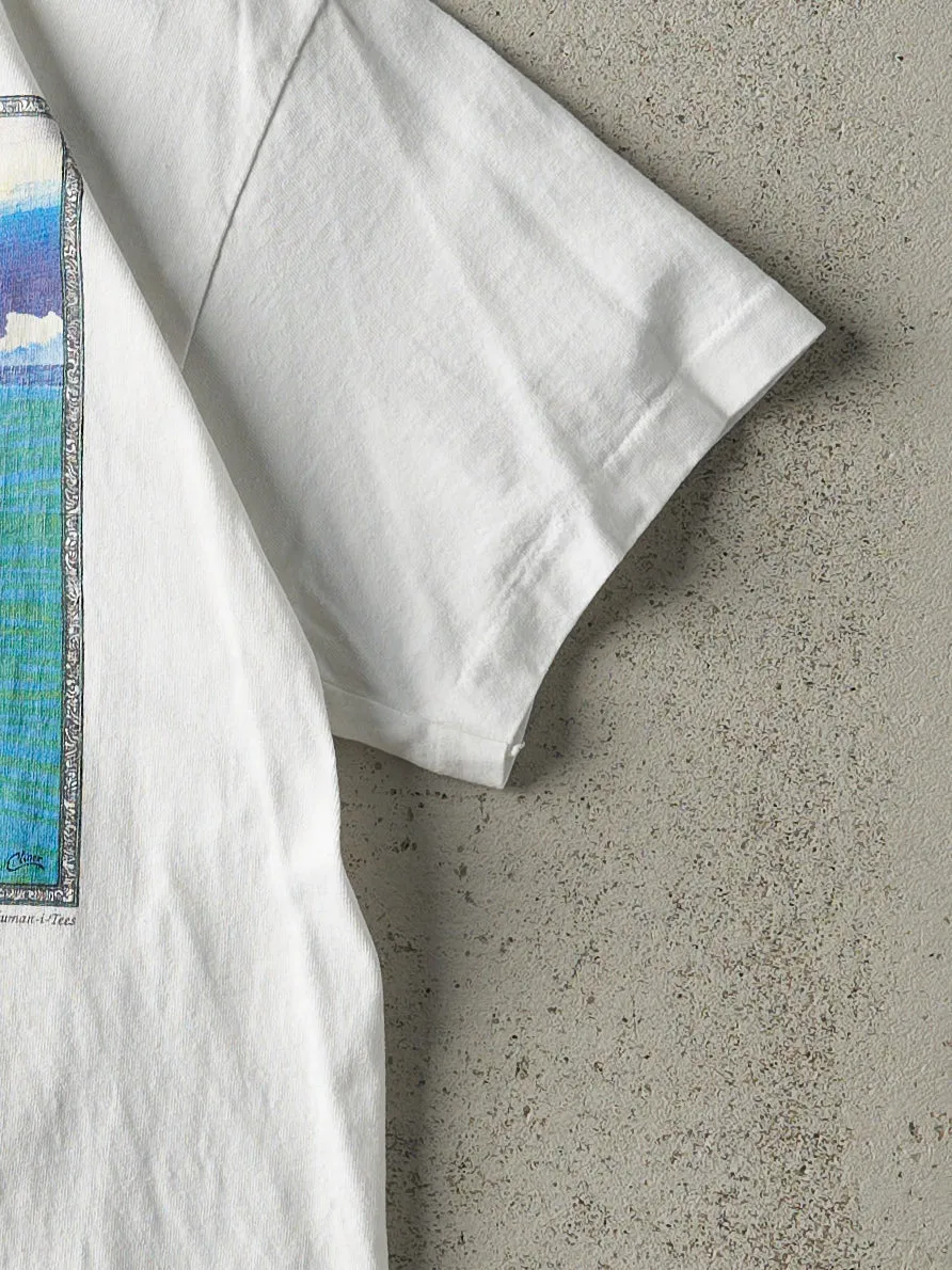 Vintage 94' White Voices of the Sea Single Stitch Tee (S) sold by Rebalance Vintage product image thumbnail 3