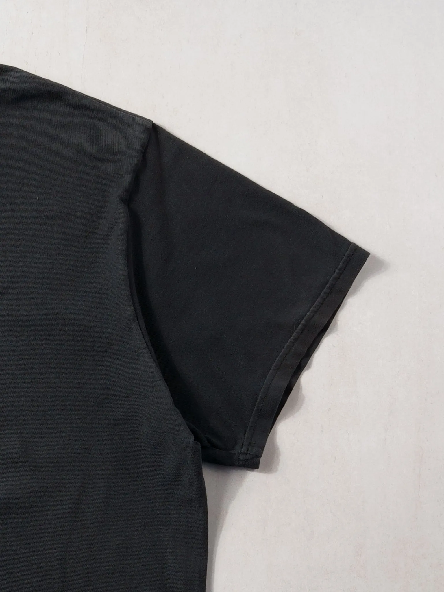 Vintage Y2K Washed Black Nike Emblem Tee (L) sold by Rebalance Vintage product image thumbnail 3