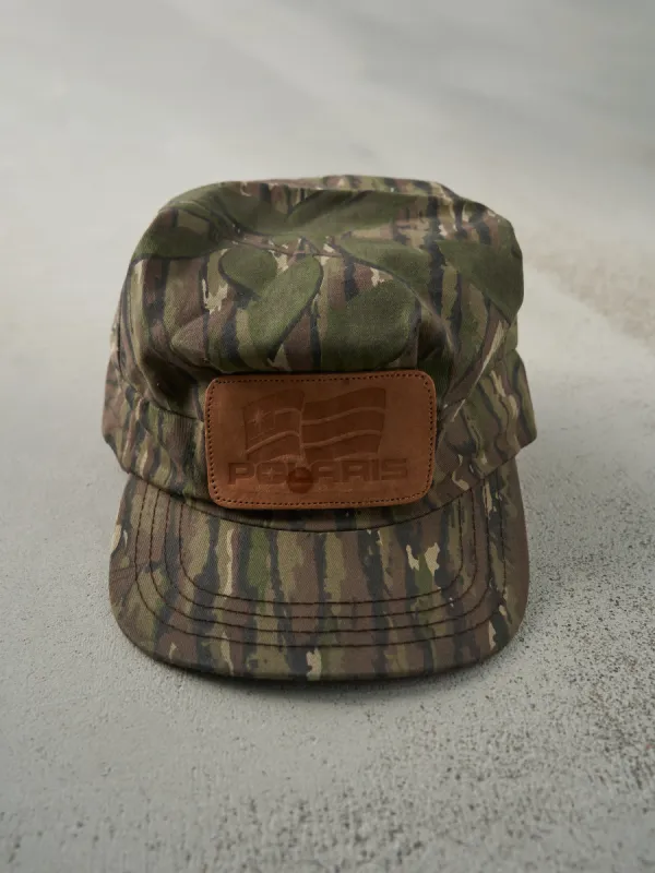 Vintage 90s Camo Polaris Army Snapback Hat sold by Rebalance Vintage