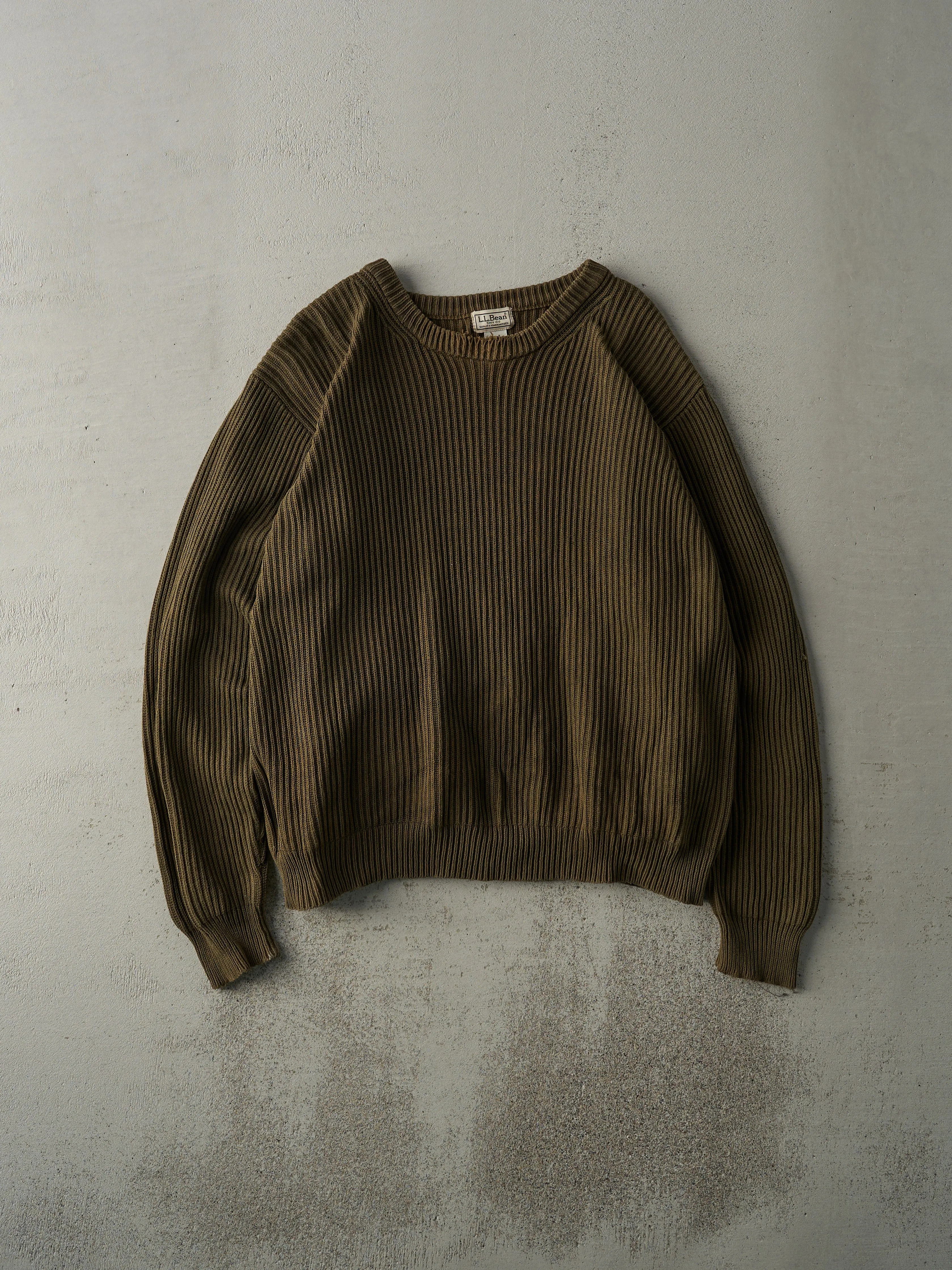 Vintage 90s Green LL Bean Knit Pullover (M/L) sold by Rebalance Vintage