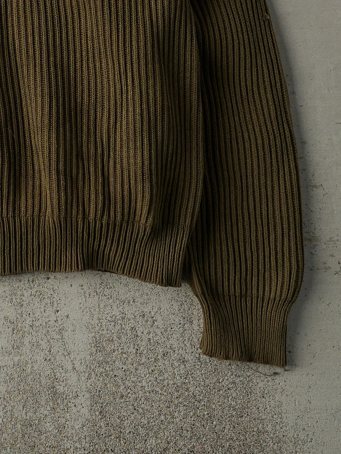 Vintage 90s Green LL Bean Knit Pullover (M/L) sold by Rebalance Vintage product image thumbnail 4