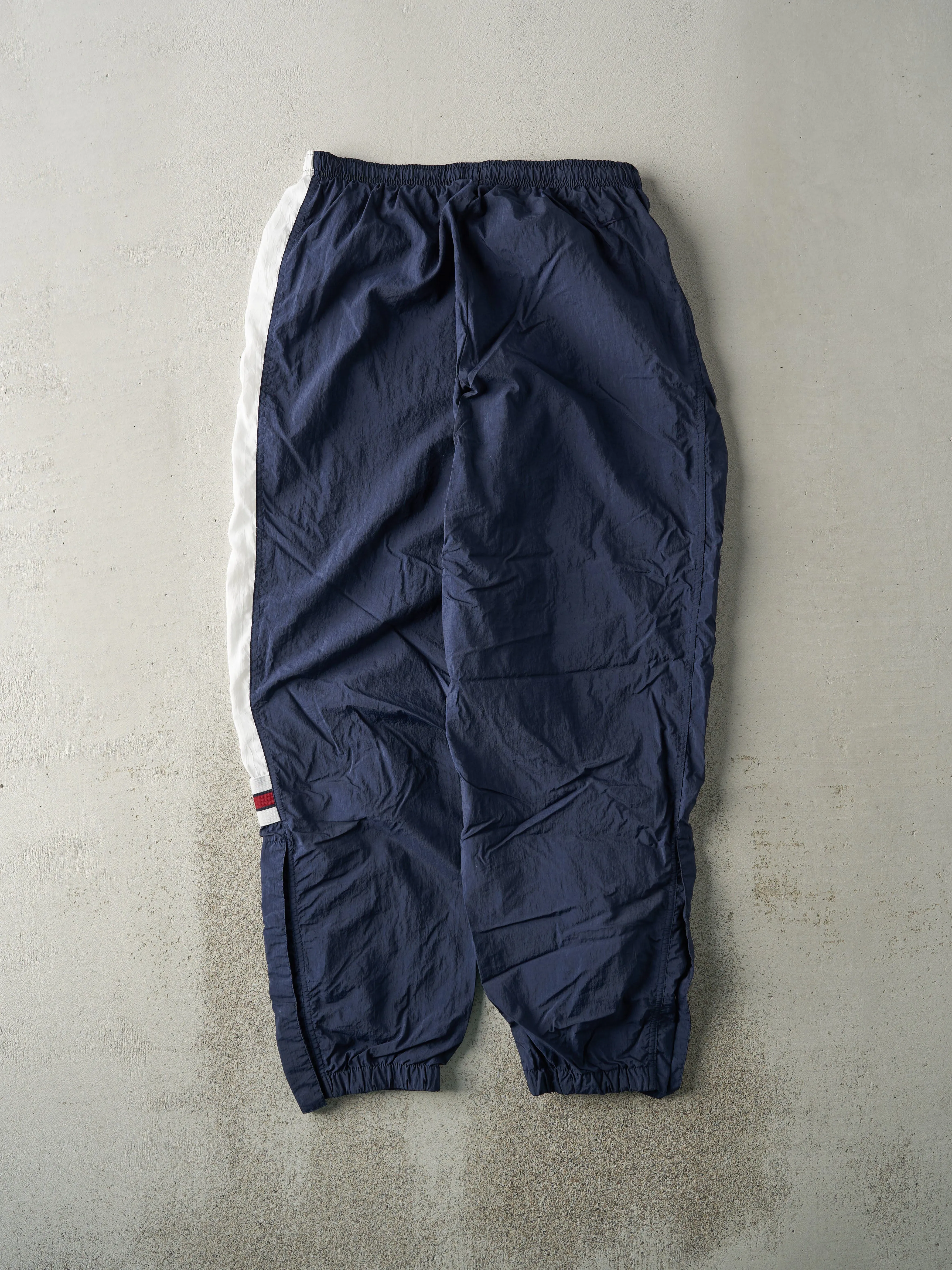 Vintage 90s Navy Blue Nike Track Pants (32x30) sold by Rebalance Vintage product image thumbnail 2
