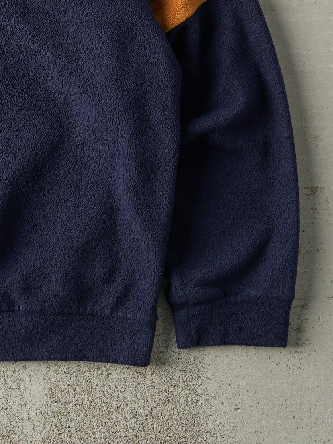 Vintage 90s Navy Blue Banff Boxy Fleece Sweater (XL) sold by Rebalance Vintage product image thumbnail 3