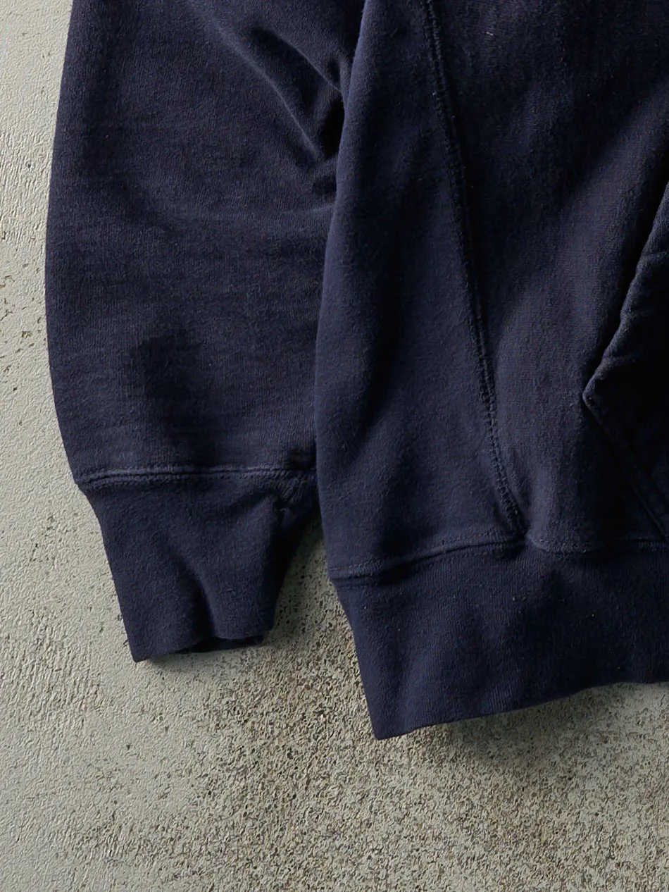 Vintage Y2K Navy Blue Notre Dame Hoodie (M) sold by Rebalance Vintage product image thumbnail 3