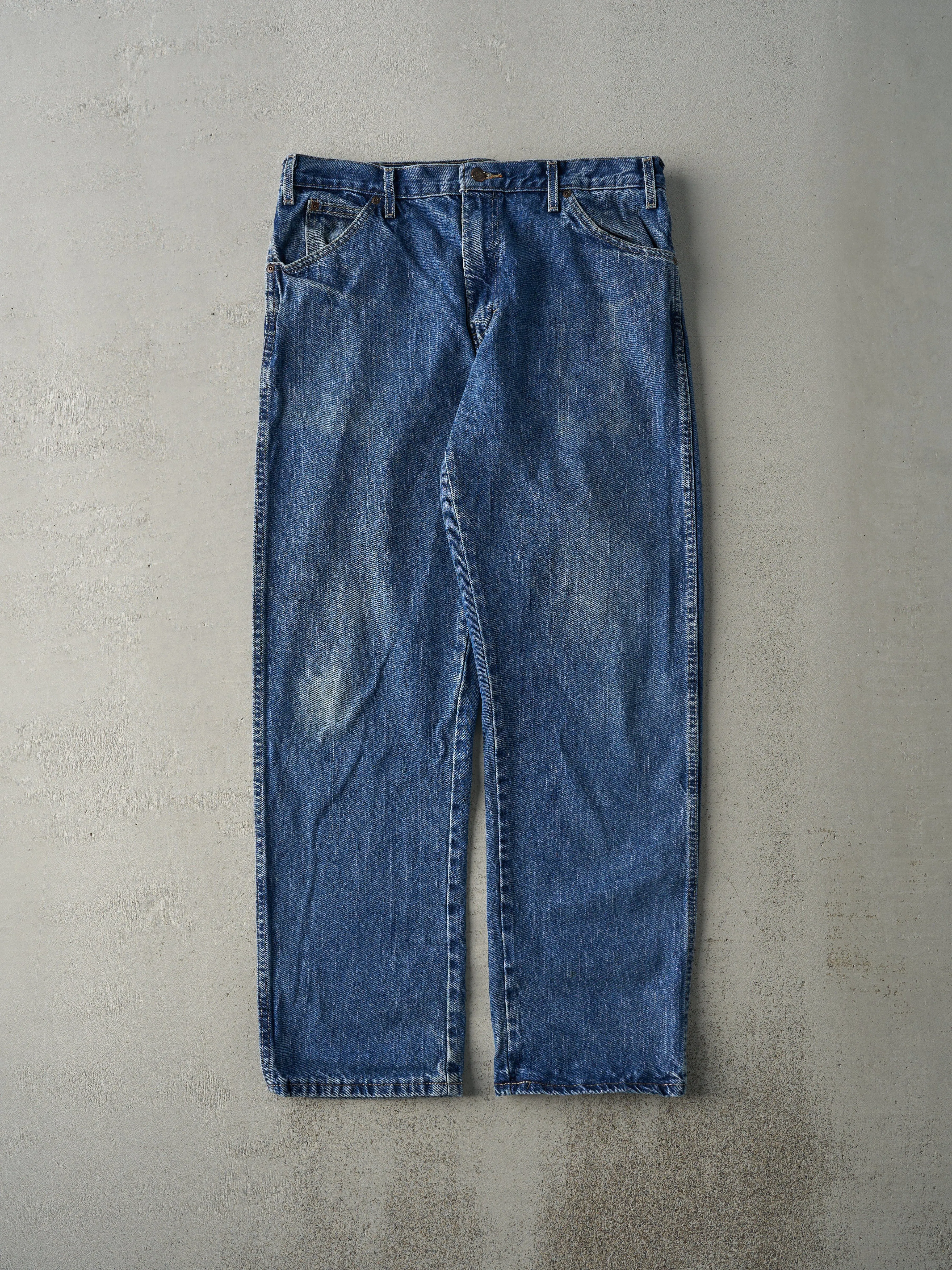 Vintage 90s Mid Wash Dickies Jeans (34x31) sold by Rebalance Vintage