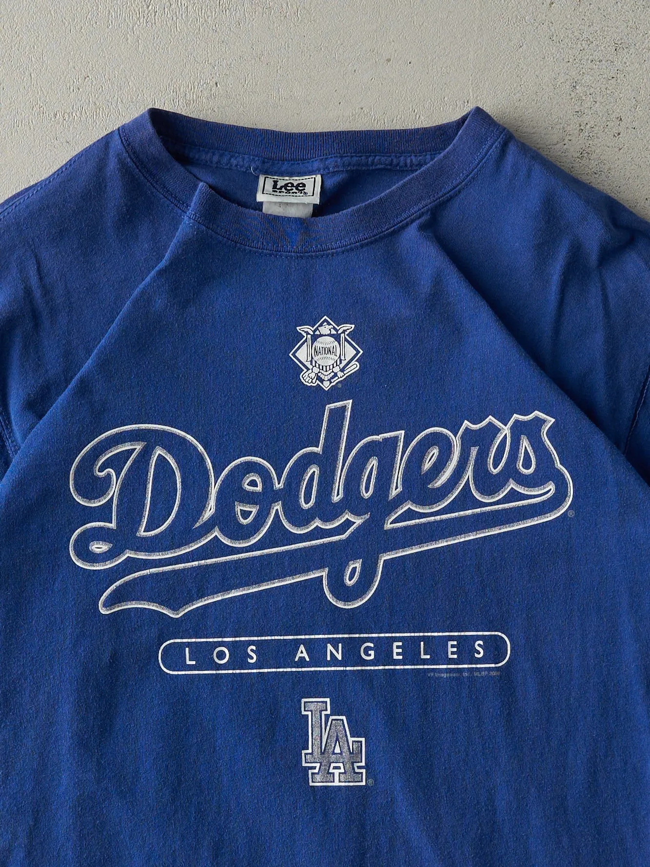 Vintage 06' Blue LA Dodgers MLB Tee (M) sold by Rebalance Vintage product image thumbnail 2