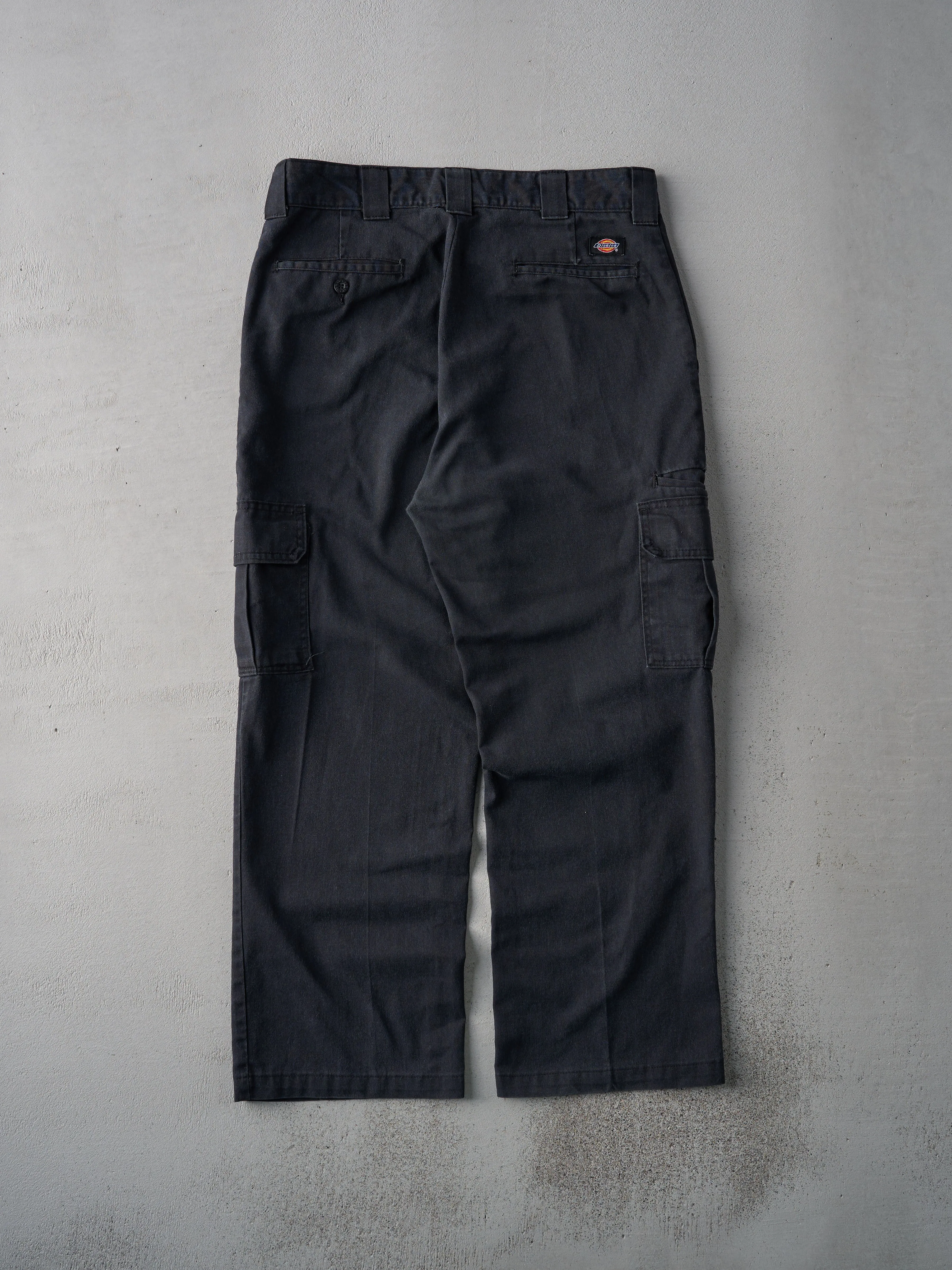 Vintage 90s Rare Black Dickies Classic Work Pants (34x28) sold by Rebalance Vintage product image thumbnail 2