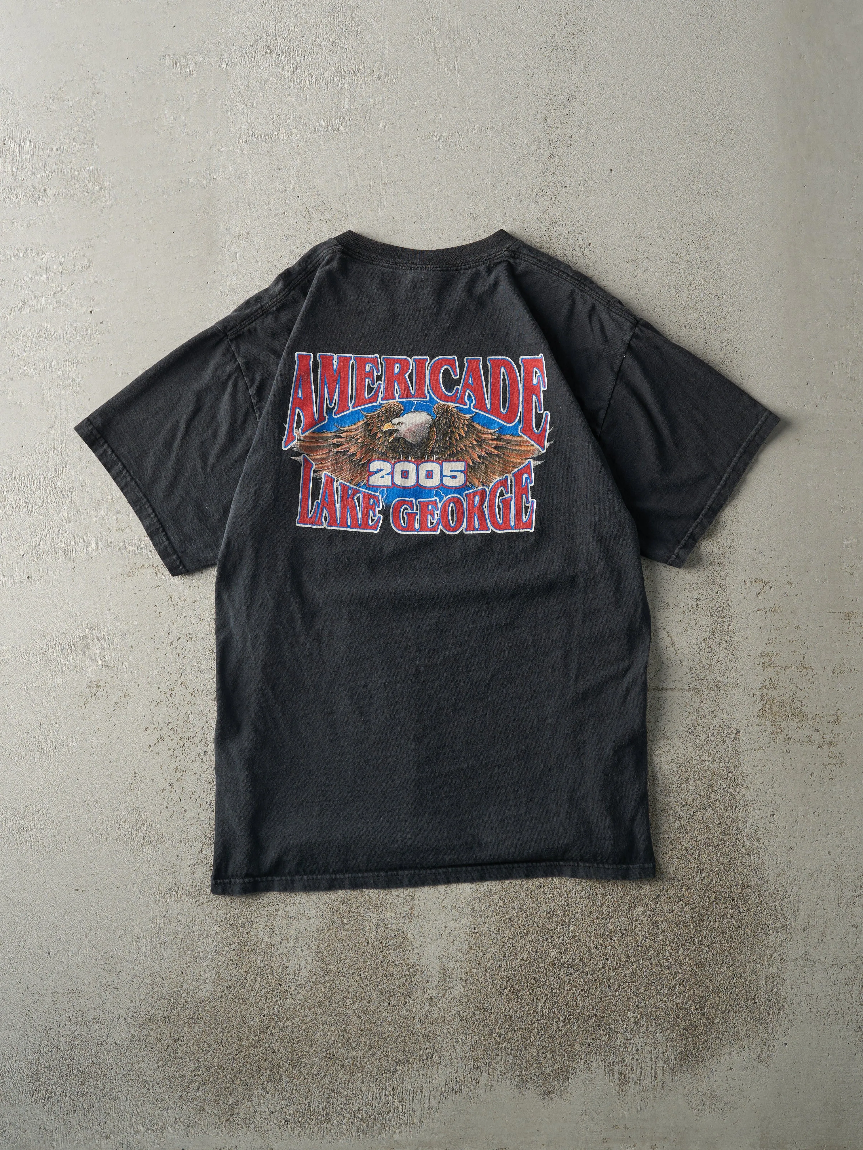 Vintage 05' Black New York Americade Biker Tee (M) sold by Rebalance Vintage product image thumbnail 2