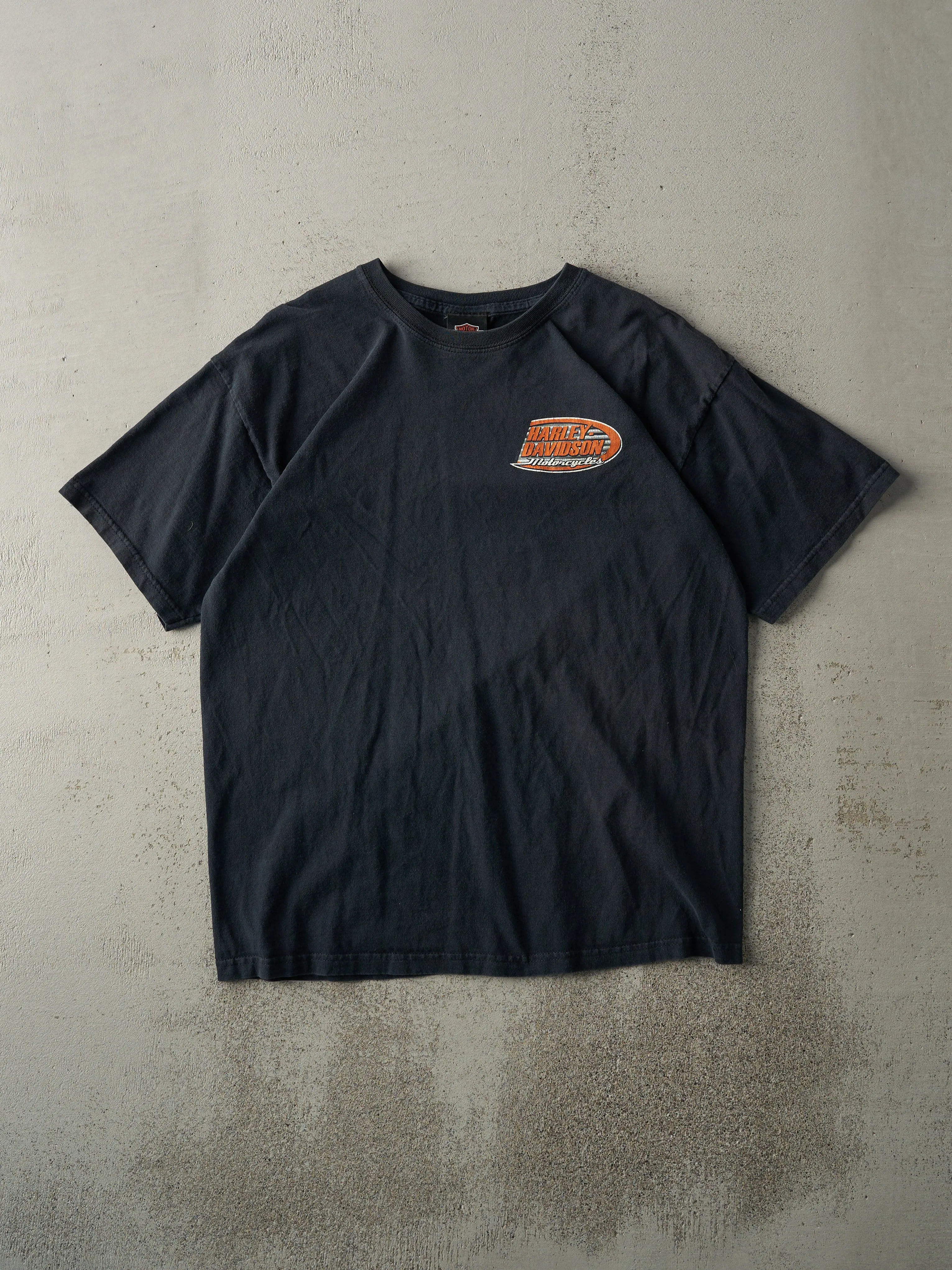 Vintage 08' Black Quebec Canada Harley Davidson Tee (M) sold by Rebalance Vintage product image thumbnail 2