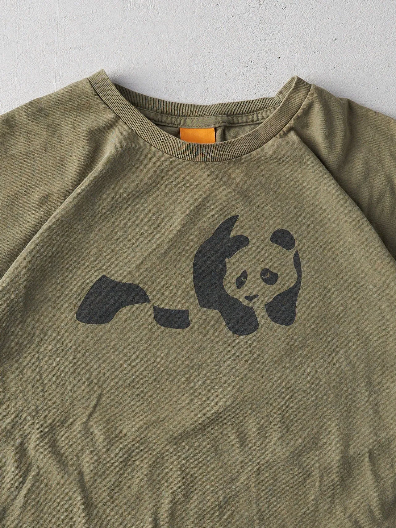 Vintage Y2K Army Green Enjoi Skateboard Tee (M) sold by Rebalance Vintage product image thumbnail 2