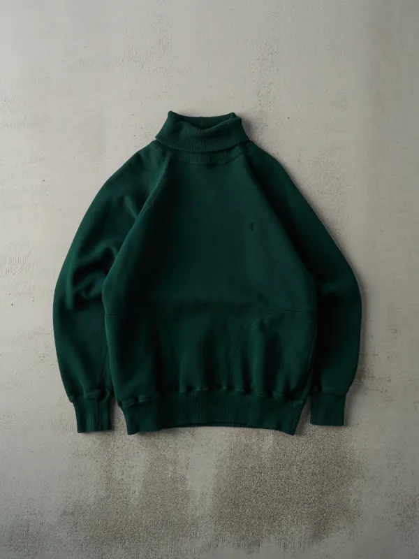 Vintage 80s Forest Green Ralph Lauren Turtleneck Sweater (M) sold by Rebalance Vintage