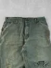Vintage 90s Sage Green Carhartt Carpenter Pants (36x32) sold by Rebalance Vintage