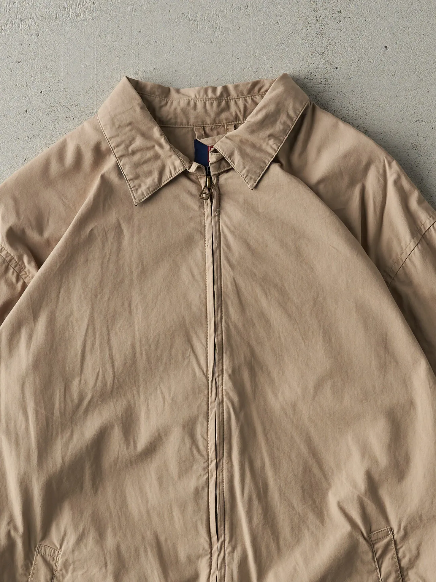 Vintage Y2K Beige Chaps Harrington Jacket (M) sold by Rebalance Vintage product image thumbnail 2