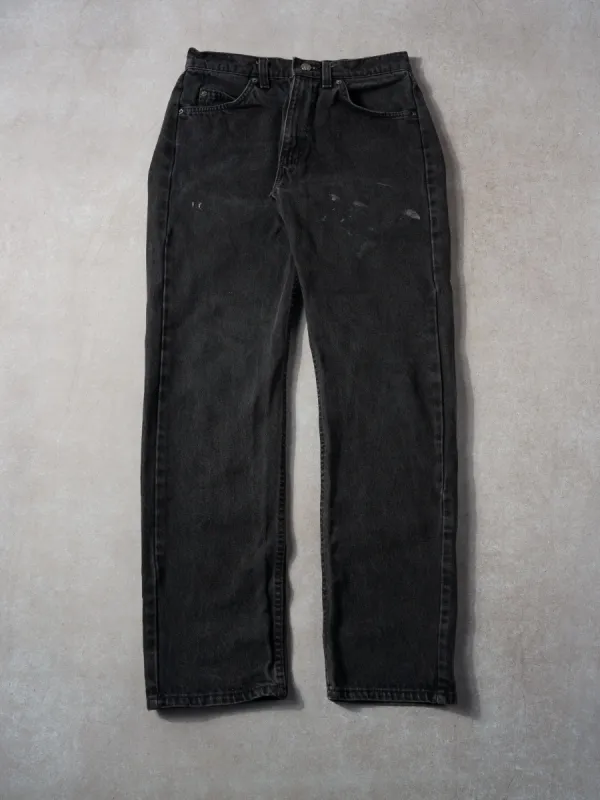 Vinrtage 70s Washed Stone Black Levi's 505 Denim Jeans (30x30) sold by Rebalance Vintage