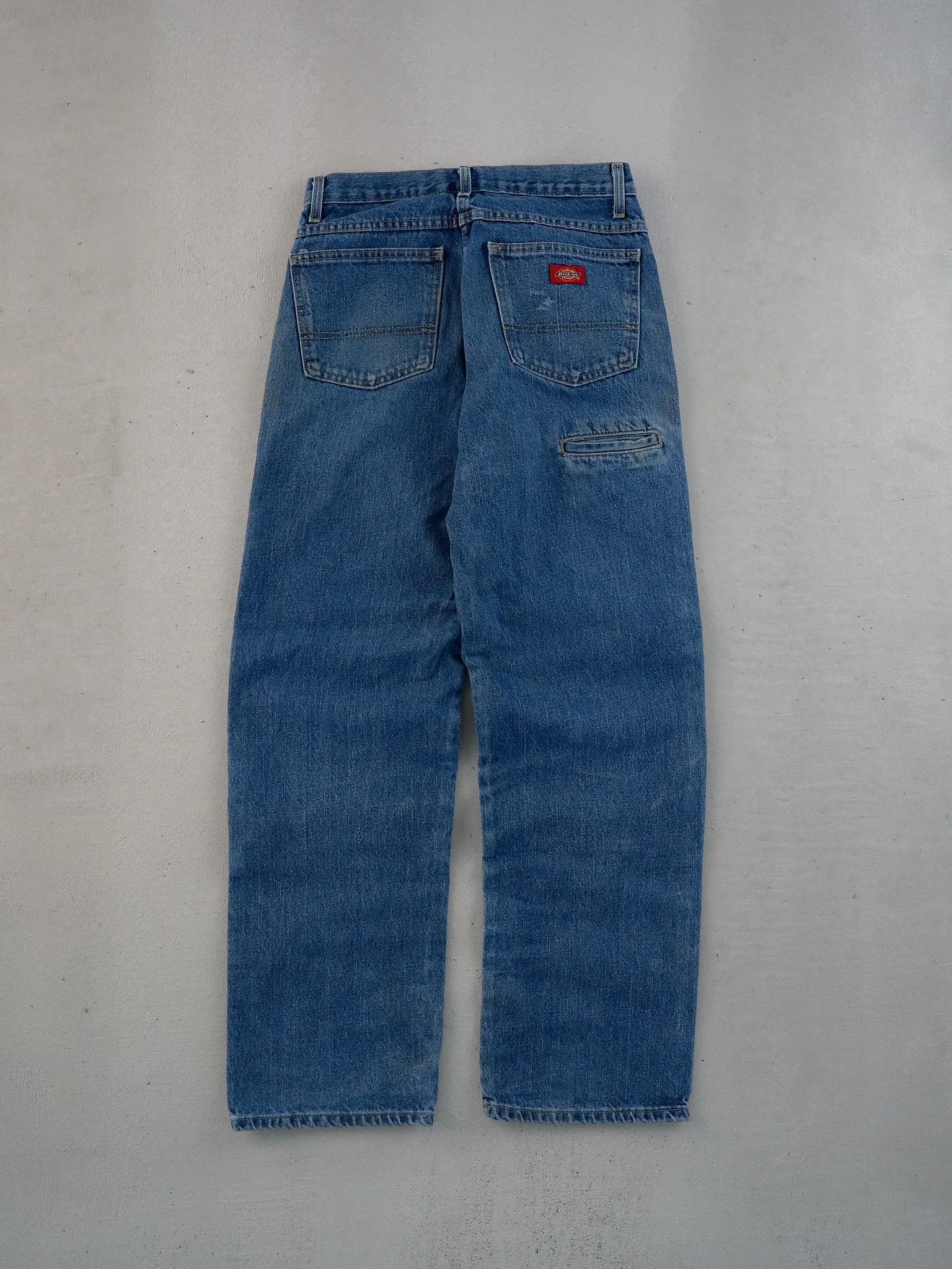 Vintage 90s Blue Dickies Denim Double Knee Carpenter Pants (29x31) sold by Rebalance Vintage product image thumbnail 2