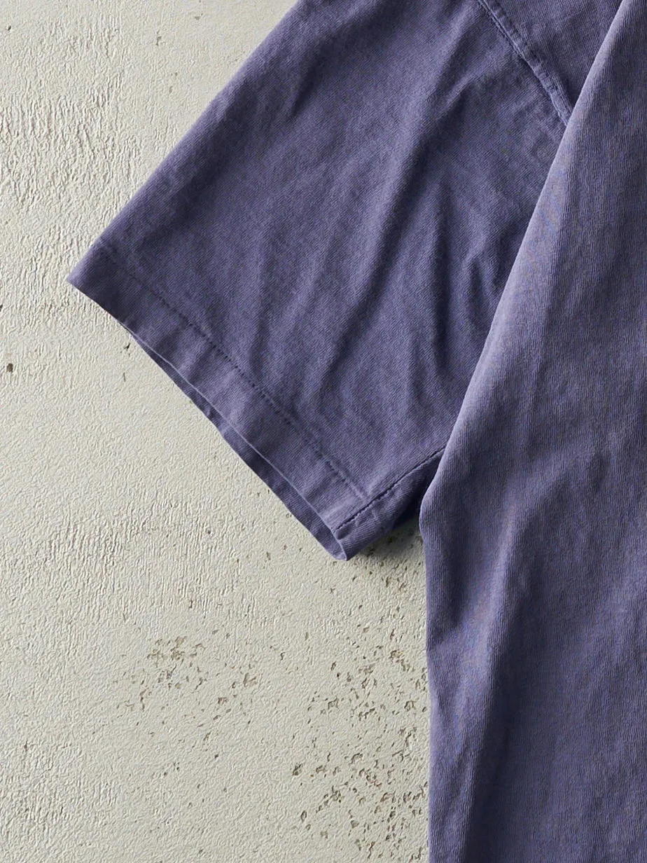 Vintage 90s Navy Blue Blank Gap Single Stitch Tee (S/M) sold by Rebalance Vintage product image thumbnail 3