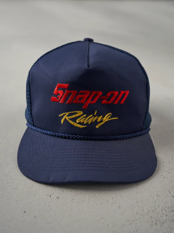 Vintage 80s Navy Snap-On Racing Trucker Hat (O/S) sold by Rebalance Vintage