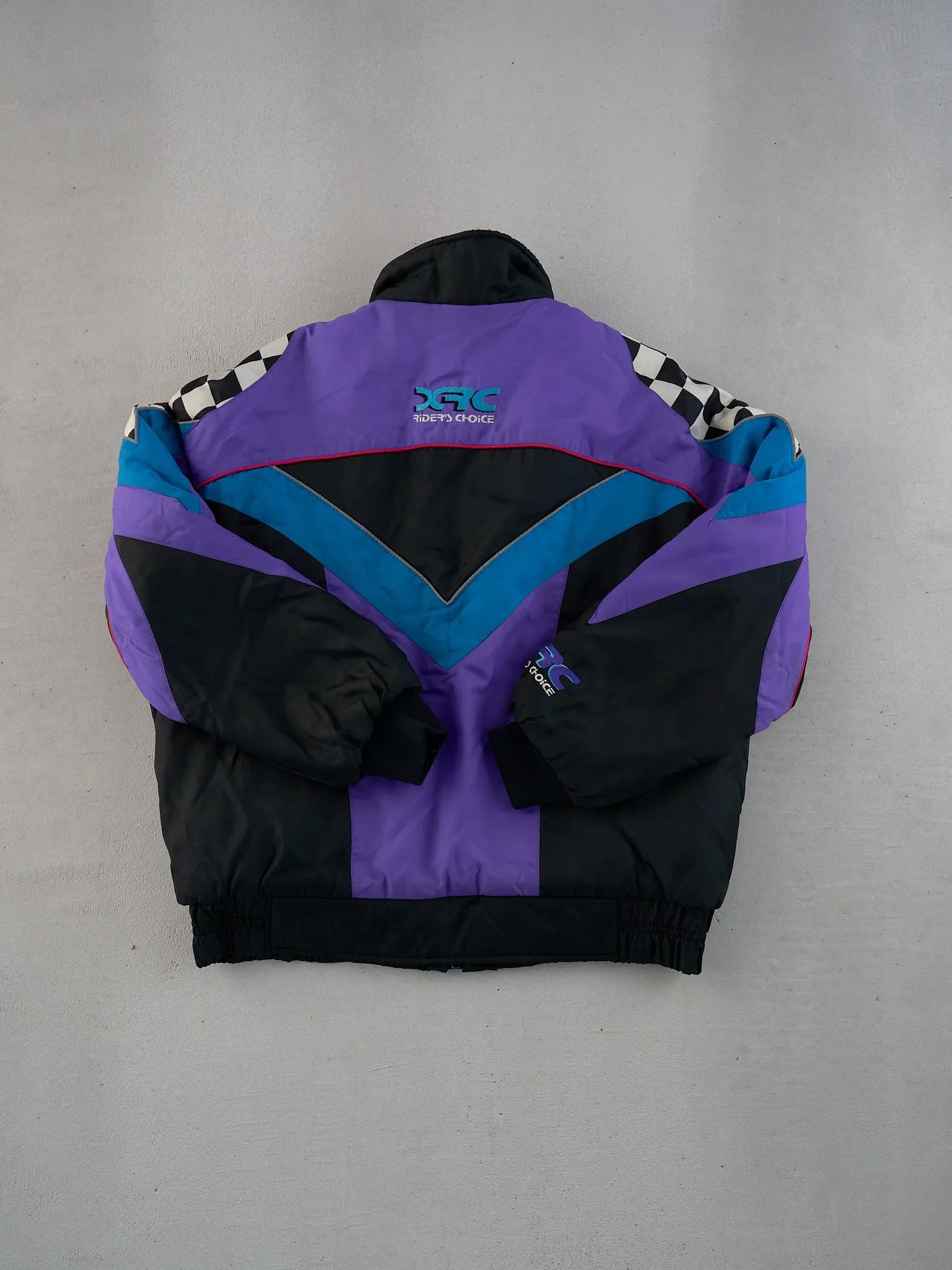 Vintage 90s Purple and Black XRC Riders Choice Skii Jacket (L) sold by Rebalance Vintage product image thumbnail 2