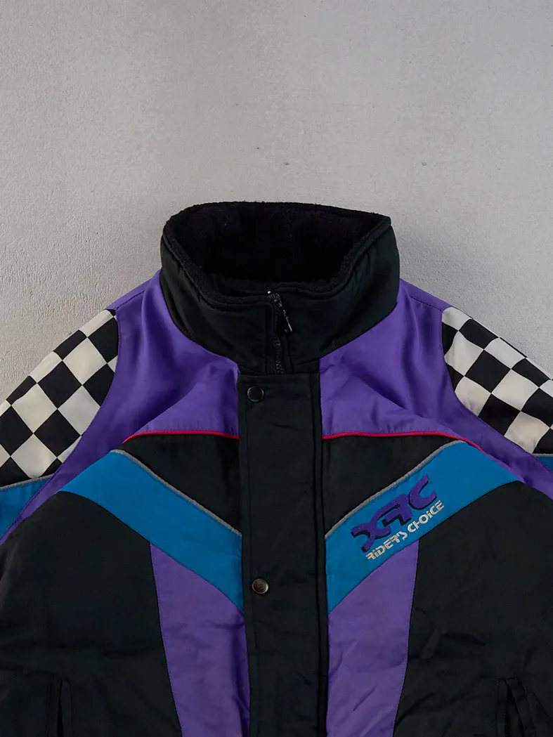 Vintage 90s Purple and Black XRC Riders Choice Skii Jacket (L) sold by Rebalance Vintage product image thumbnail 3