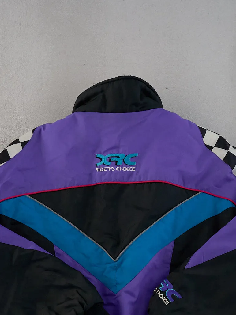 Vintage 90s Purple and Black XRC Riders Choice Skii Jacket (L) sold by Rebalance Vintage product image thumbnail 4