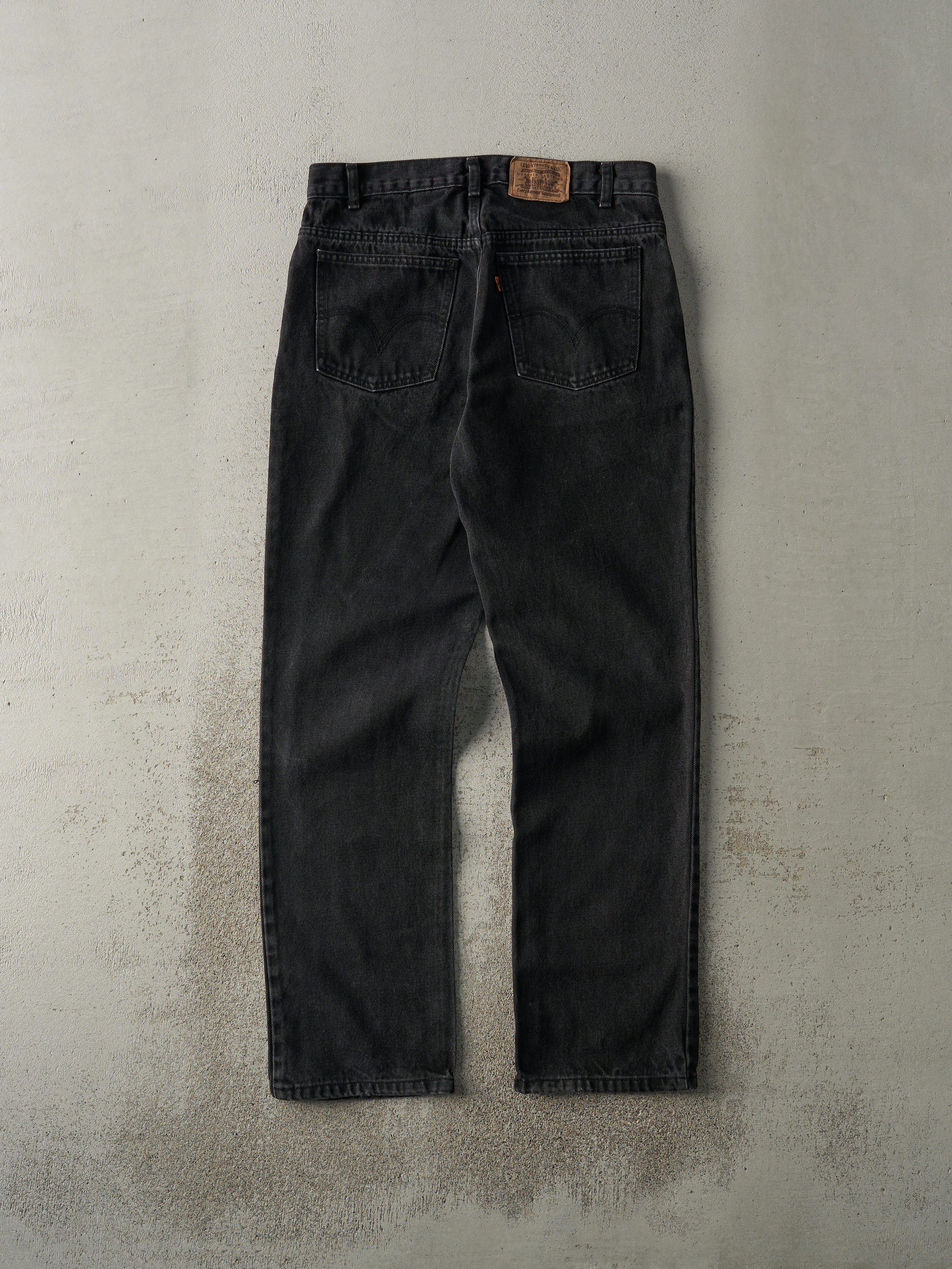 Vintage 90s Black Levi's Orange Tab Denim Pants (32x30.5) sold by Rebalance Vintage product image thumbnail 2