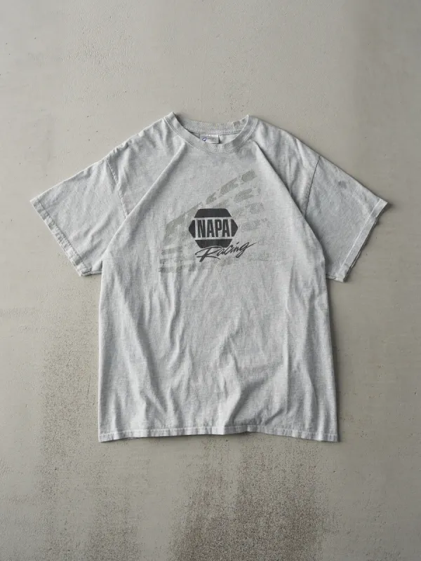 Vintage Y2K Grey Napa Racing Tee (S/M) sold by Rebalance Vintage