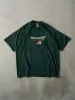 Vintage 90s Green Polo Sport Embroidered Single Stitch Tee (L) sold by Rebalance Vintage