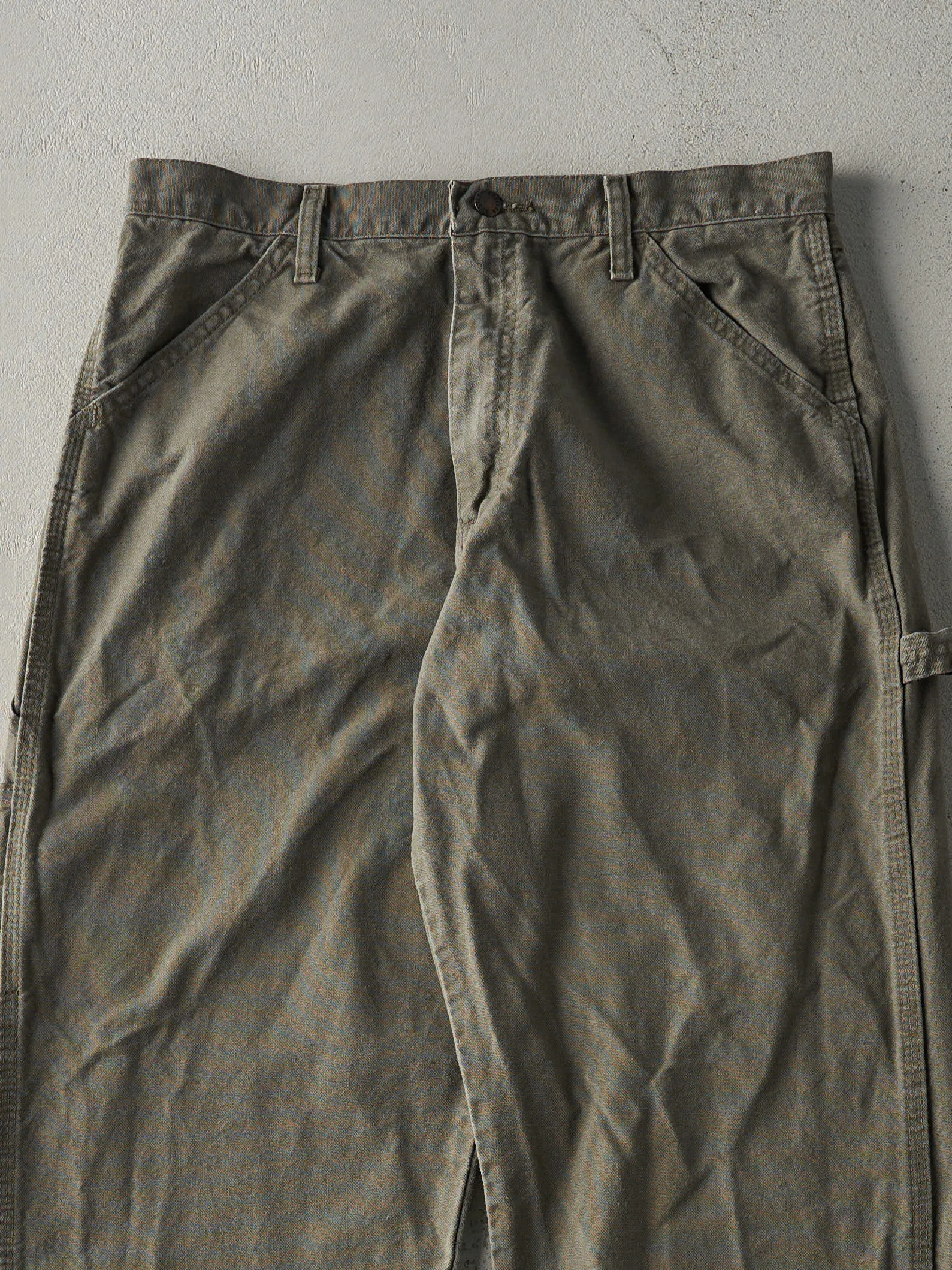 Vintage 90s Brown Rustler Carpenter Pants (32x34) sold by Rebalance Vintage product image thumbnail 3