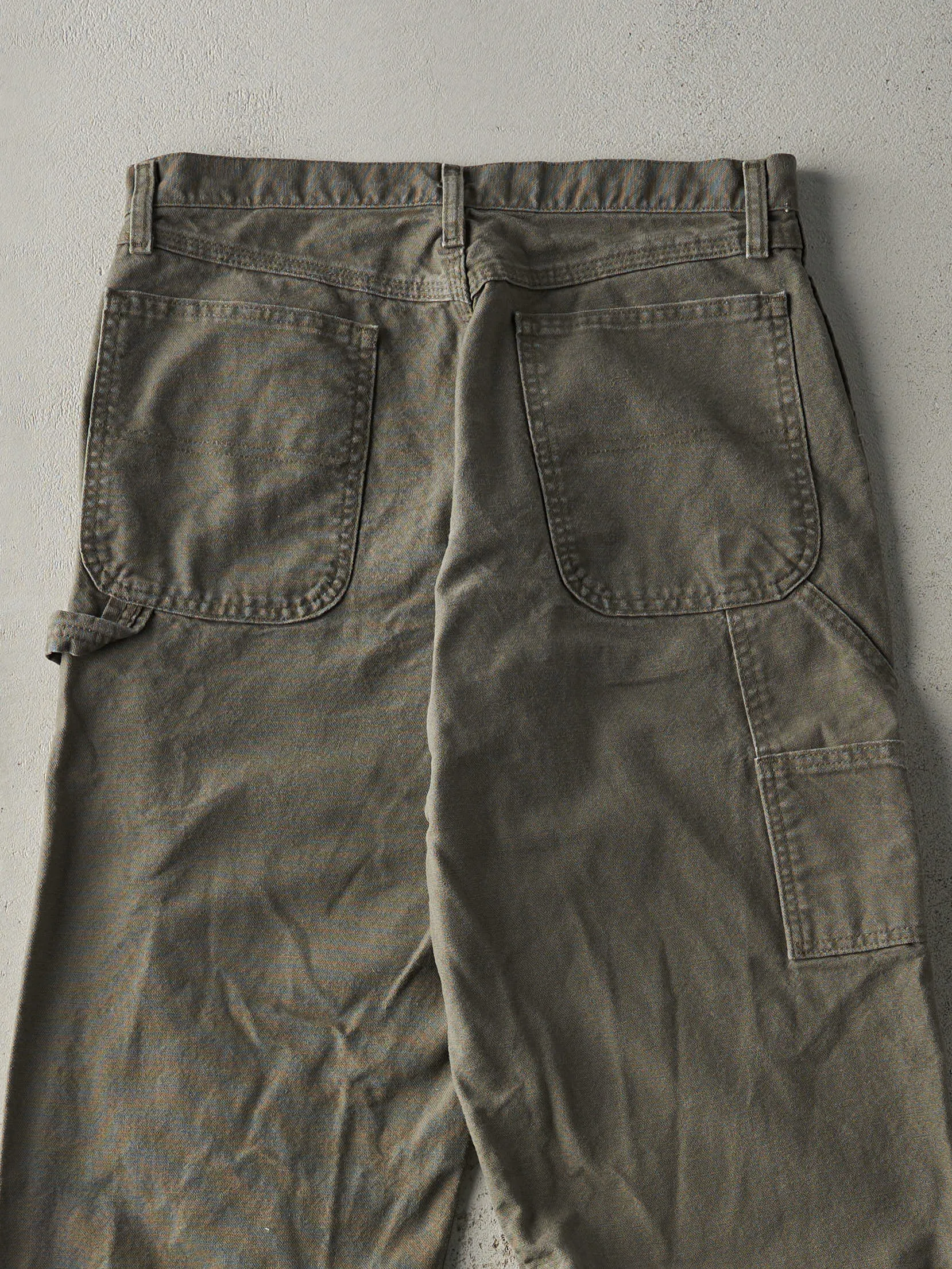 Vintage 90s Brown Rustler Carpenter Pants (32x34) sold by Rebalance Vintage product image thumbnail 4