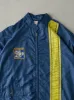 Vintage 80s Navy and Yellow Michelin Tires Windbreaker Jacket (L) sold by Rebalance Vintage