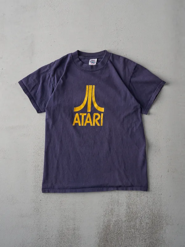 Vintage Y2K Navy Blue Atari Tee (S) sold by Rebalance Vintage