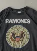 Vintage Y2K Faded Black Ramones Band Tee (L) sold by Rebalance Vintage