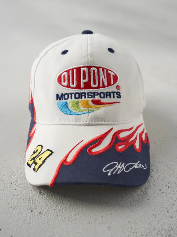 Vintage Y2K White Jeff Gordon Nascar Hat sold by Rebalance Vintage