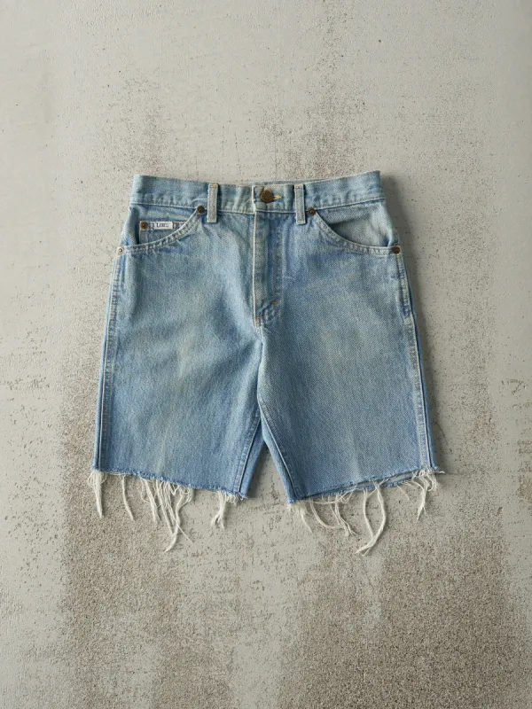 Vintage 90s Light Wash Lee Cut Off Jean Shorts (27x8) sold by Rebalance Vintage