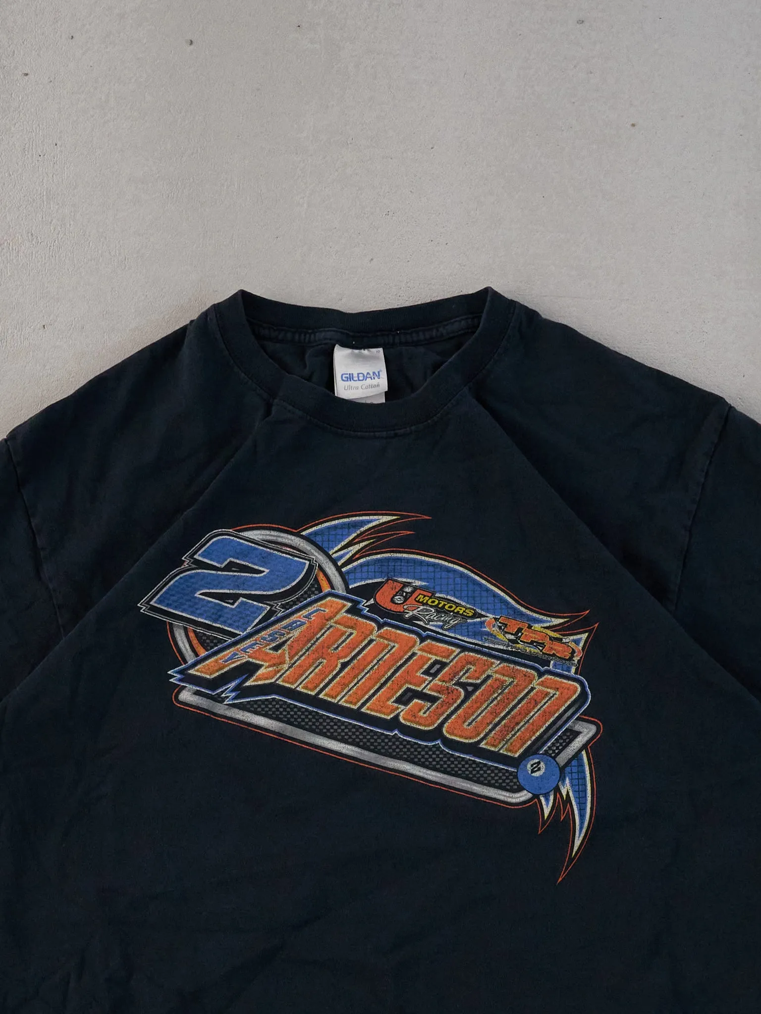 Vinage Y2k Black Casey Arneson Nascar Graphic Tee (M) sold by Rebalance Vintage product image thumbnail 3