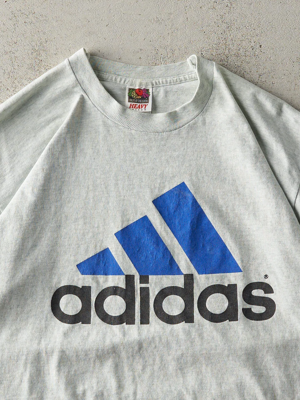 Vintage 98' Heather Grey Adidas x Ofsaa Tee (M/L) sold by Rebalance Vintage product image thumbnail 3