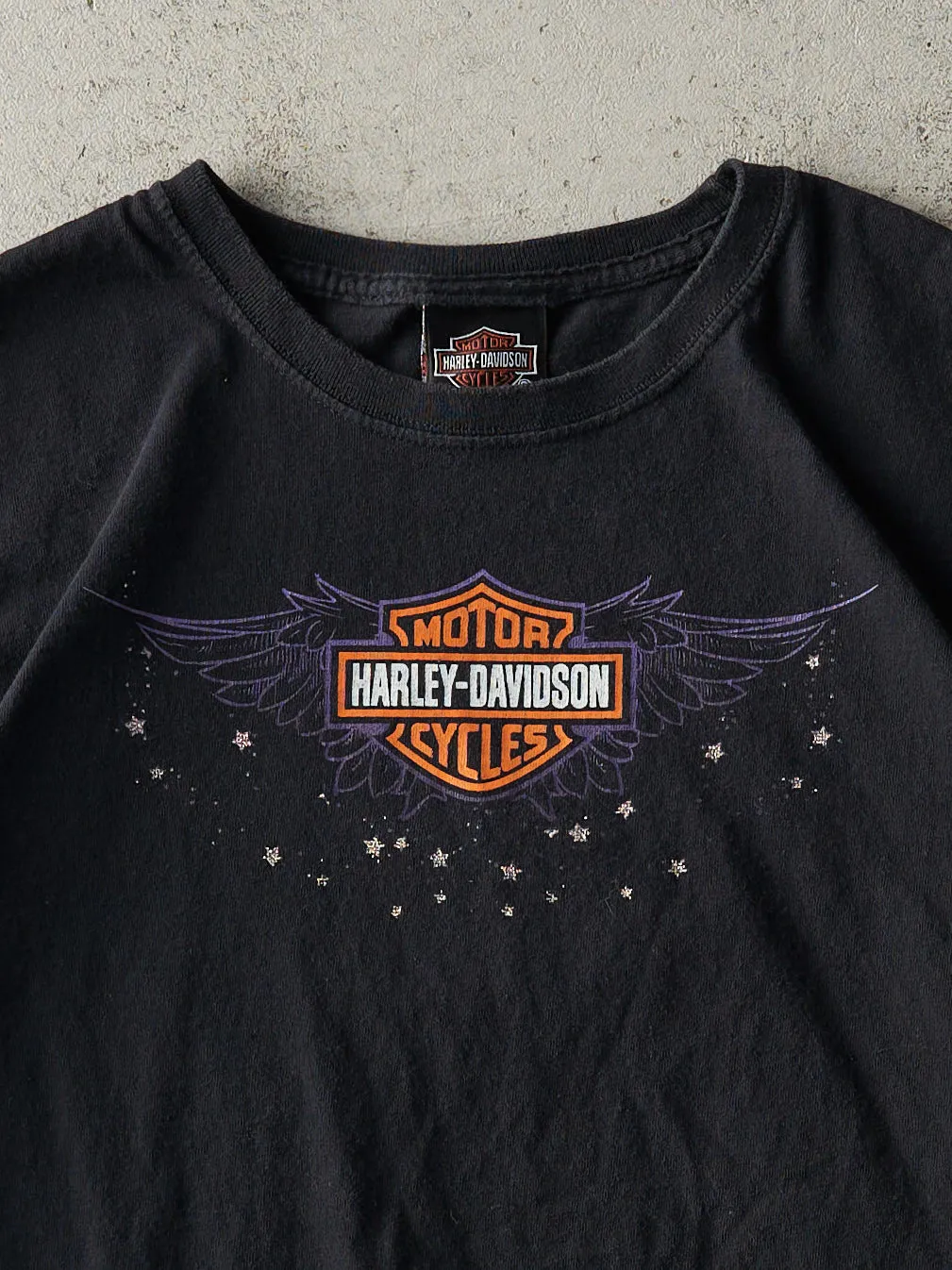 Vintage Y2K Black Cancun Mexico Harley Davidson Tee (S) sold by Rebalance Vintage product image thumbnail 3