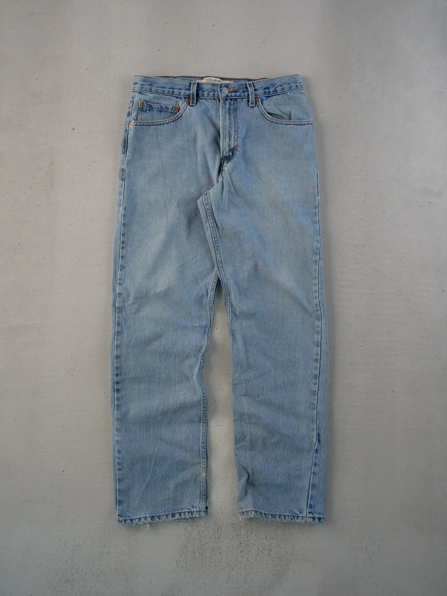 Vintage 90s Light Blue Levi's 505 Denim Jeans (30x31) sold by Rebalance Vintage