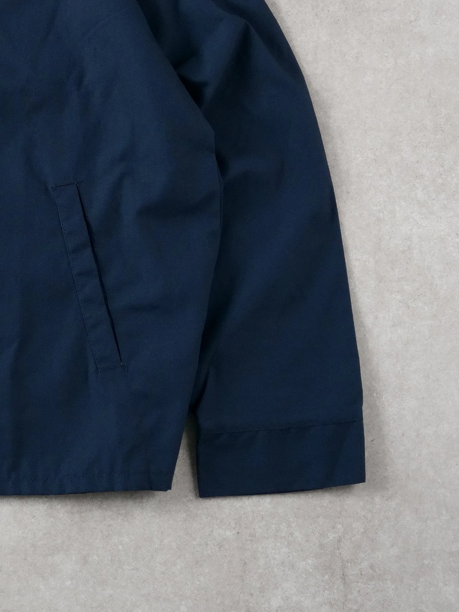 Vintage 90s Navy Blue Stewart & Stevenson Collared Jacket (M) sold by Rebalance Vintage product image thumbnail 3