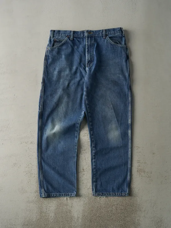 Vintage Y2K Mid Wash Dickies Carpenter Jeans (36x30) sold by Rebalance Vintage