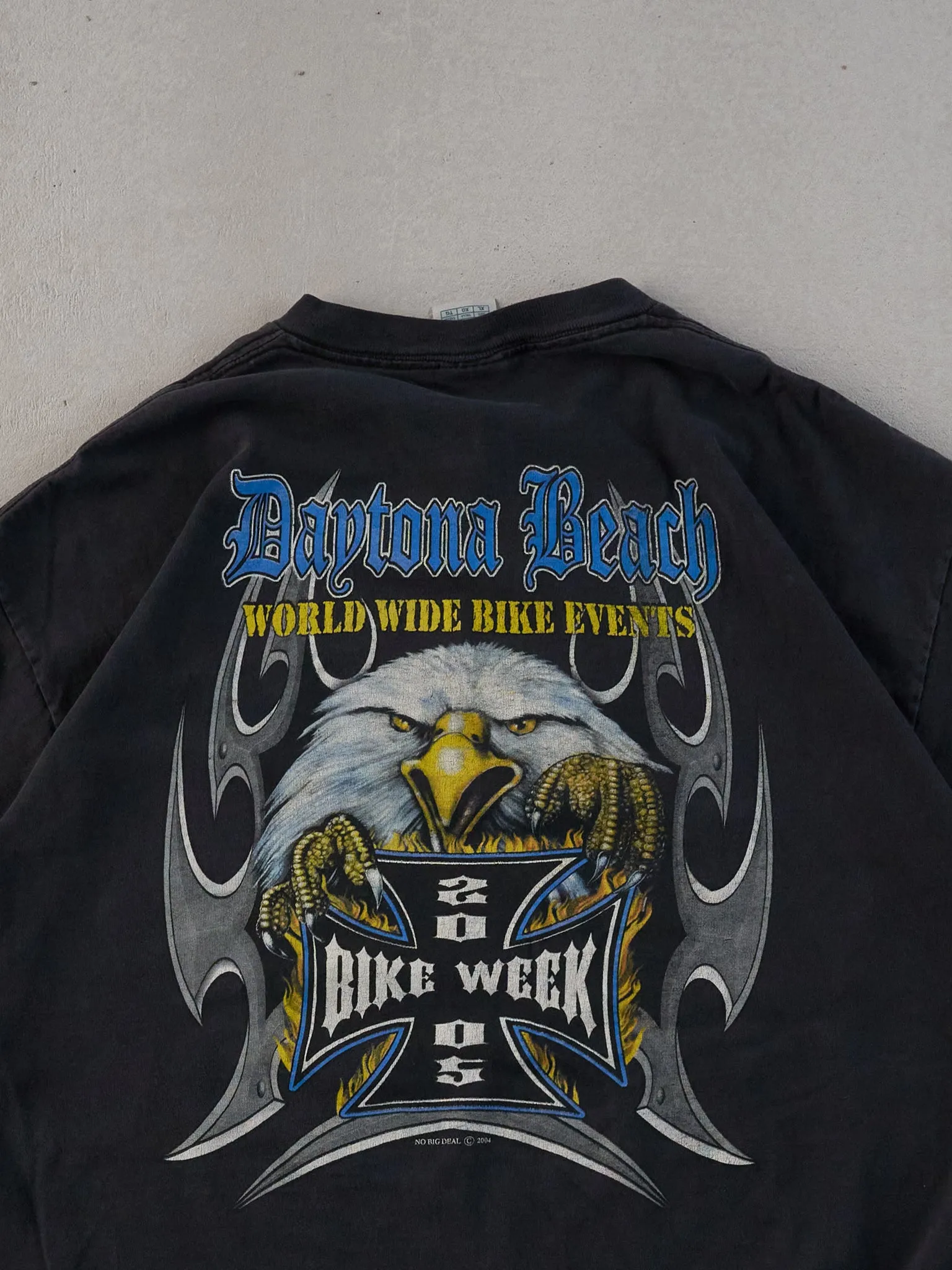 Vintage 05' Black Daytona Beach Bikers Tee (M) sold by Rebalance Vintage product image thumbnail 4