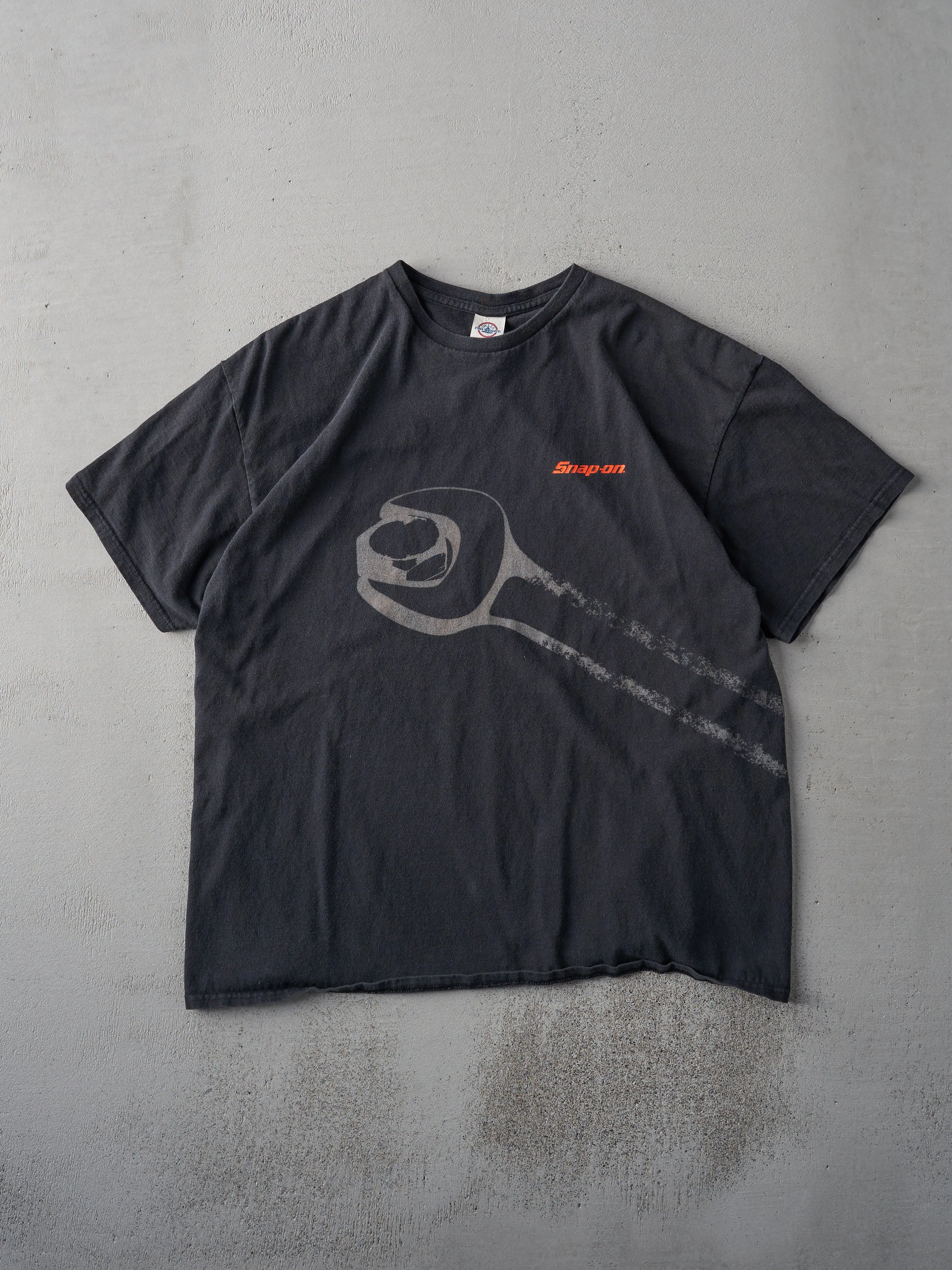 Vintage Y2K Black Snap-On Tools Tee (L) sold by Rebalance Vintage