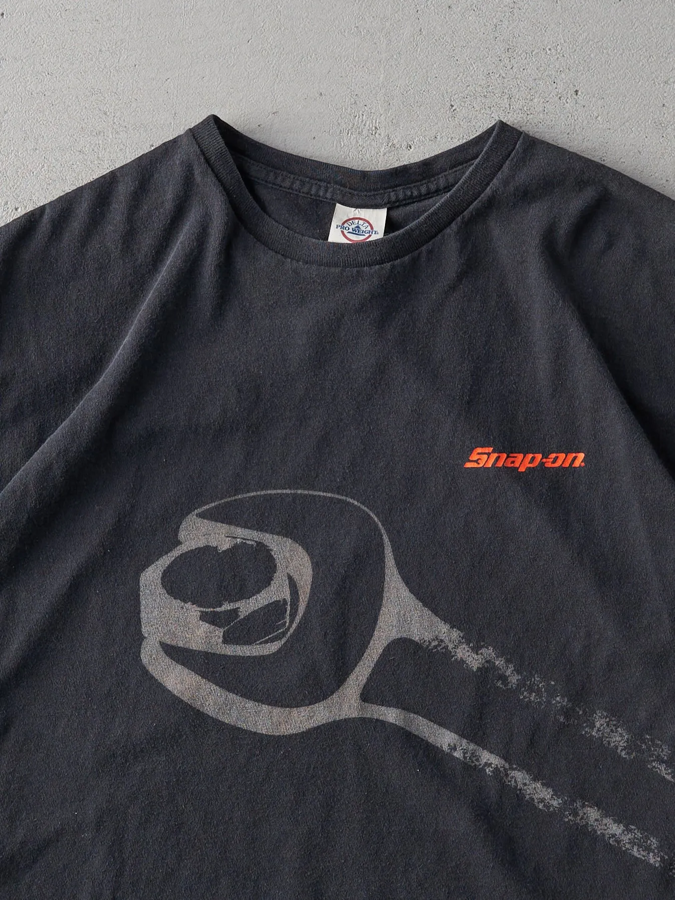 Vintage Y2K Black Snap-On Tools Tee (L) sold by Rebalance Vintage product image thumbnail 3