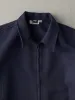 Vintage 70s Navy Blue Blank Work Jacket (M/L) sold by Rebalance Vintage