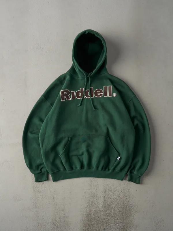 Vintage 90s Forest Green Riddell Russell Athletics Hoodie (L) sold by Rebalance Vintage